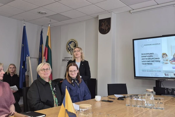 ,,PIENĖ DALYVAUJA RESPUBLIKINĖJE TIKSLINĖJE PROGRAMOJE ,,SKAIDRUMO AKADEMIJA