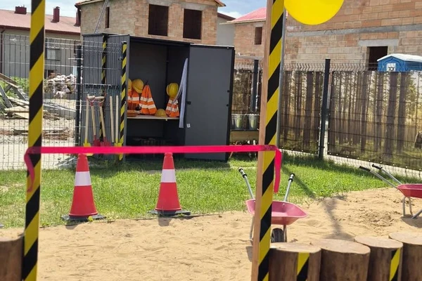 DARŽELYJE ATIDARYTA VAIKŲ STATYBŲ AIKŠTELĖ