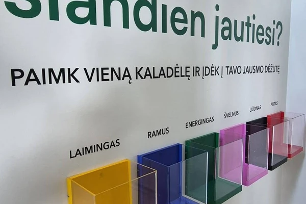 DARŽELYJE NAUJA ERDVĖ JAUSMAMS IR EMOCIJOMS