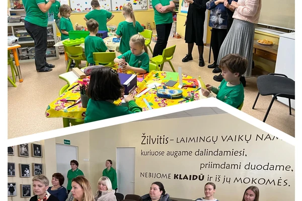 Gerųjų patirčių sėmėmės iš savo kolegų Kauno lopšelyje-darželyje „ŽILVITIS“… - Nuotrauka